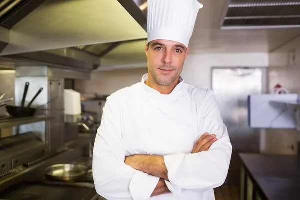 Cook with arms crossed Royalty Free Stock Photos