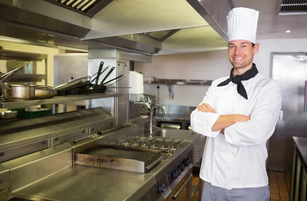 Cook with arms crossed — Stock Photo, Image