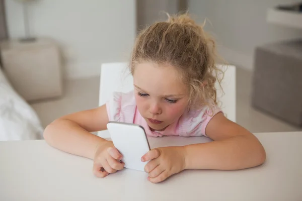 Girl text messaging — Stock Photo, Image