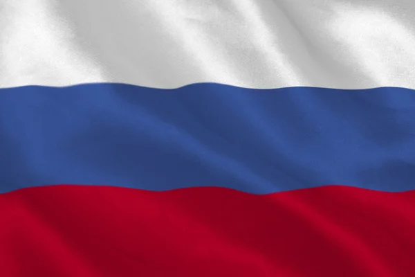 Bandiera russa — Foto Stock