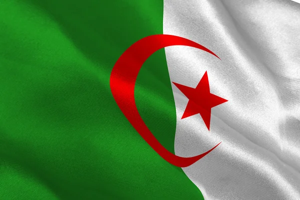 Algerijnse vlag — Stockfoto