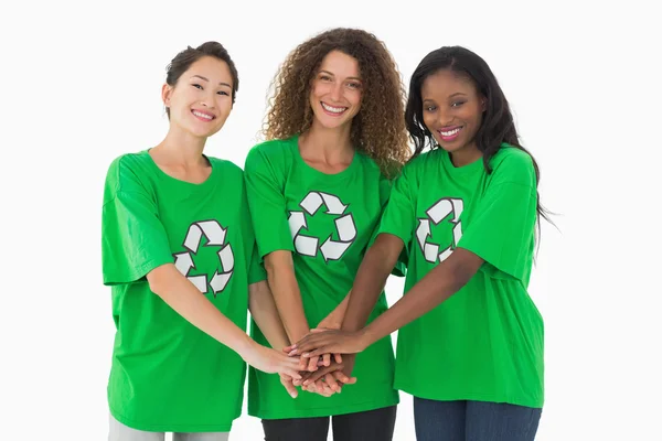 Team of environmental activists — Stock Photo, Image