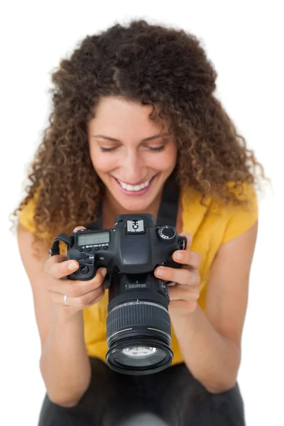 Female photographer — Stock Photo, Image