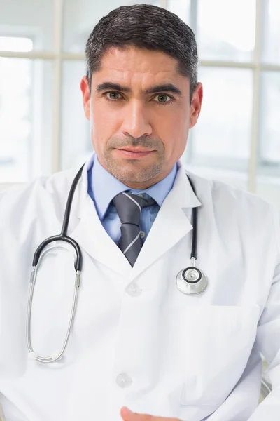 Portrait of a serious male doctor — Stock Photo, Image