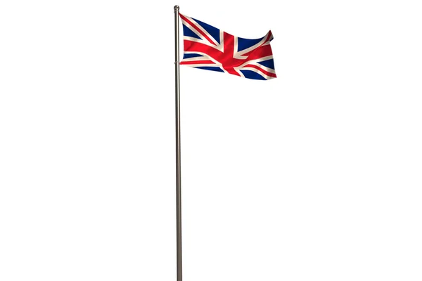 Большой британский флаг — стоковое фото