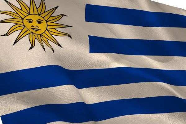 Bandera Uruguay — Foto de Stock