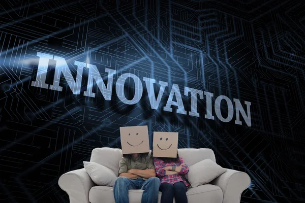 Word innovation and silly employees — Stock Photo, Image