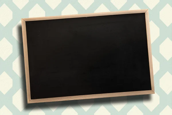 Chalkboard with wooden frame — Stock Photo, Image