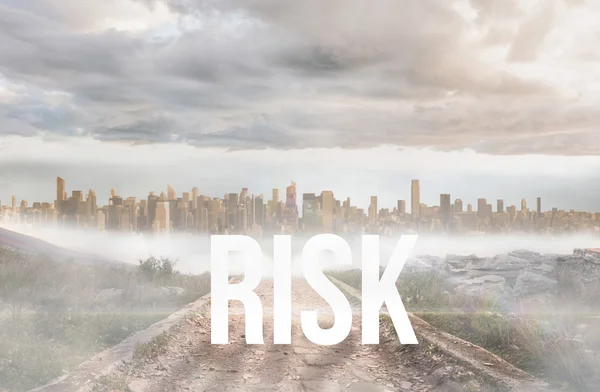 Risk against stony path — Stock Photo, Image