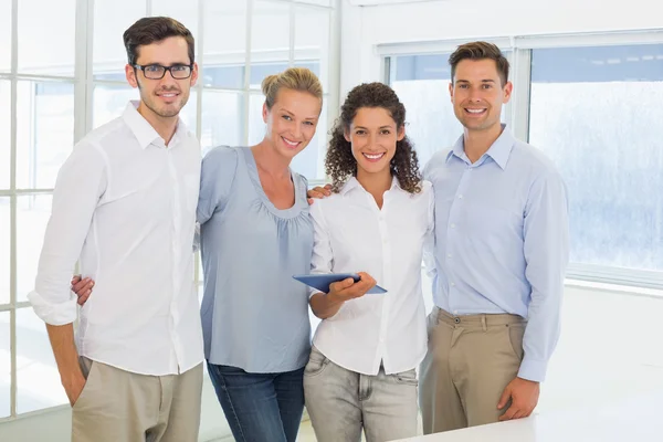 Equipe de negócios sorrindo — Fotografia de Stock