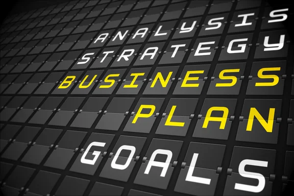 Business plan — Stock Photo, Image