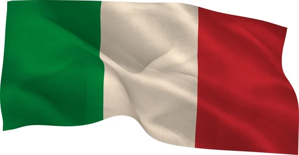 Italië nationale vlag — Stockfoto