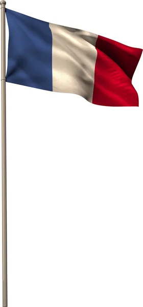 Bandera Nacional de Francia —  Fotos de Stock