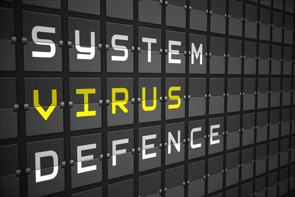 Virus buzzwords — Stock Photo, Image