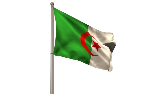 Algeria national flag — Stock Photo, Image