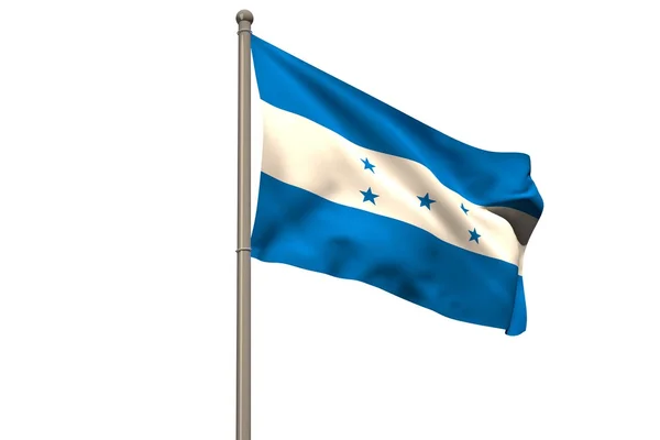 Honduras flagga洪都拉斯国旗 — 图库照片