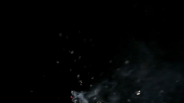 射箭的火焰 — 图库视频影像