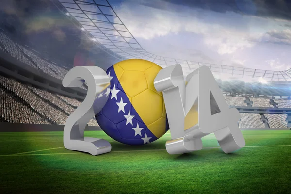 Composite image of bosnia world cup 2014 — Stock Photo, Image