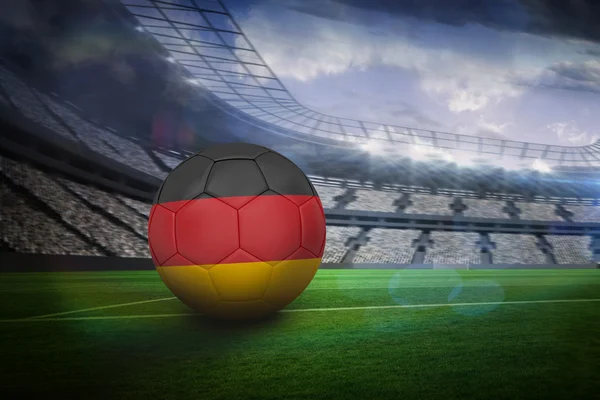 Ποδόσφαιρο στην Γερμανία χρώματα — Φωτογραφία Αρχείου