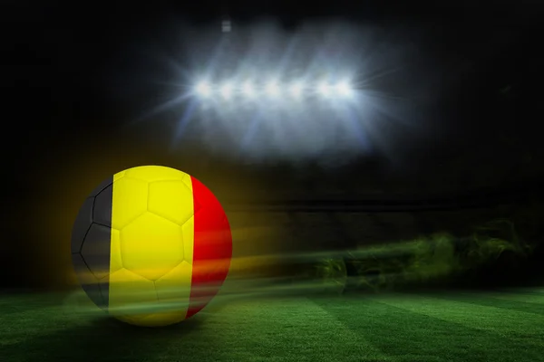 Football in germany colours — Stock Photo, Image