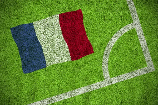 フランス国旗の合成画像 — ストック写真
