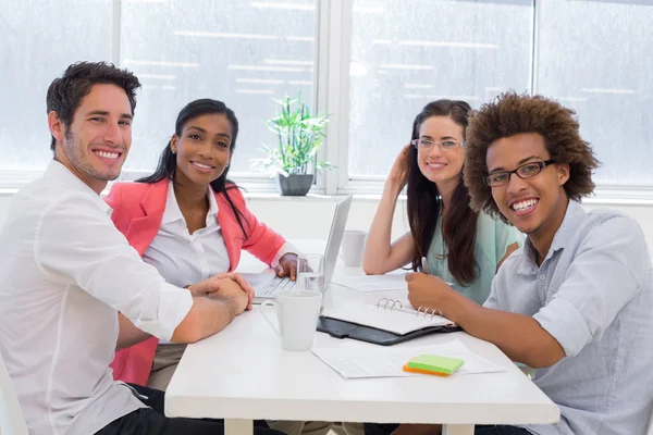 Business people having a meeting — Stock Photo, Image