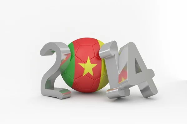 Cameroon world cup 2014 — Stock Photo, Image