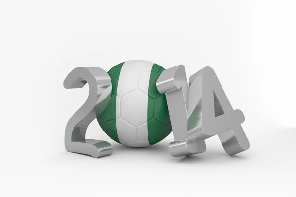 Nigeria world cup 2014 — Stock Photo, Image
