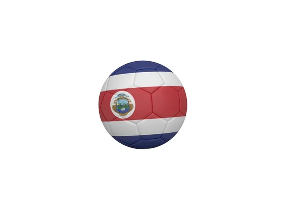 Fútbol en Costa Rica colores —  Fotos de Stock