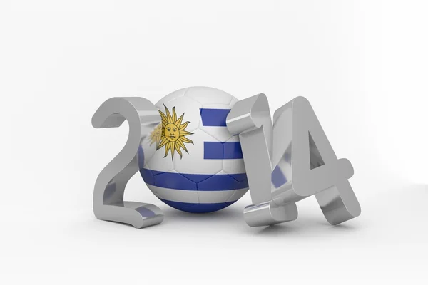 Uruguay world cup 2014 — Stock Photo, Image