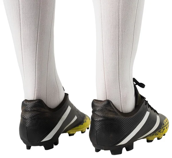 Close up of football boots — Stock Photo, Image