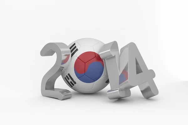 Korea republic world cup 2014 — Stock Photo, Image