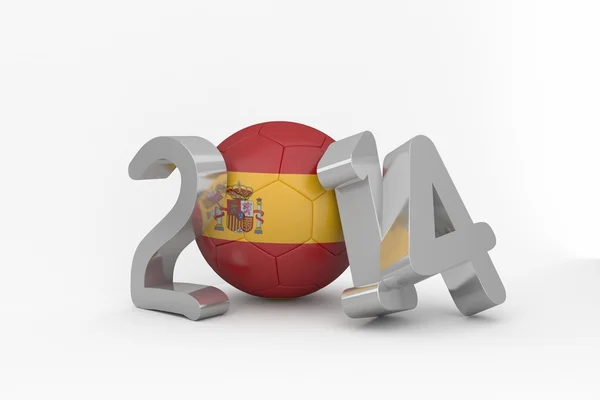 Spain world cup 2014 — Stock Photo, Image