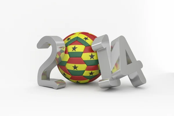 Чемпионат мира по Гане 2014 — стоковое фото