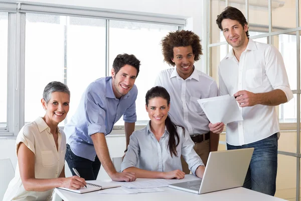 Business people in the workplace — Stock Photo, Image
