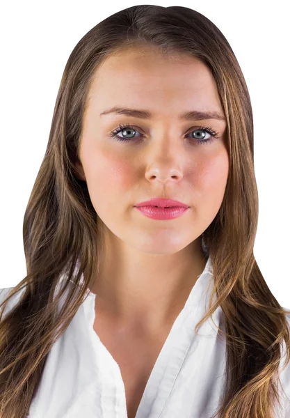 Serious young woman — Stock Photo, Image