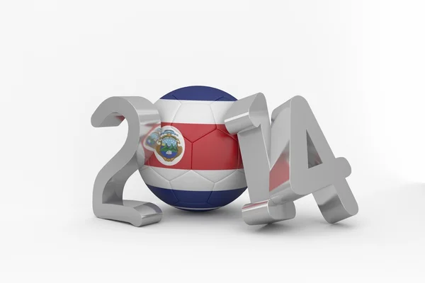Costa rica world cup 2014 — Stock Photo, Image