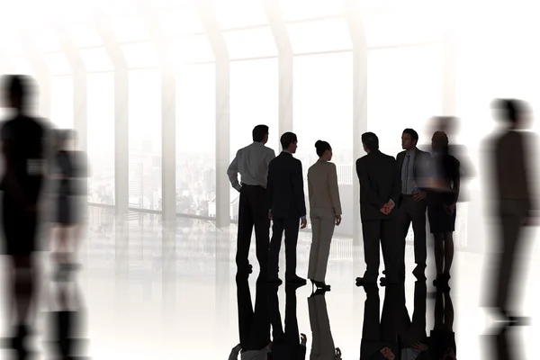 Business colleagues standing — Stock Photo, Image