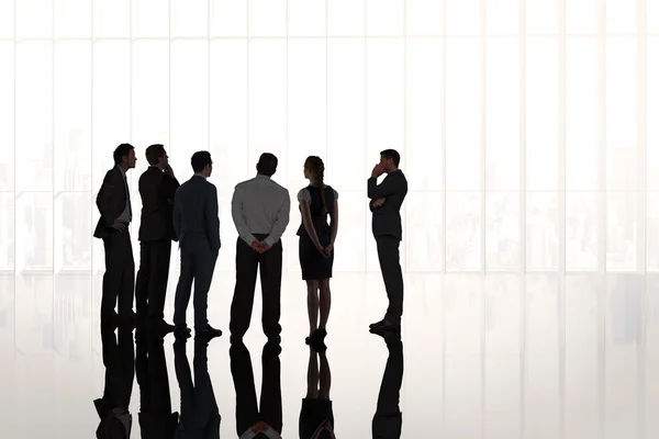 Business colleagues standing — Stock Photo, Image