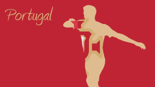 ポルトガル ワールド カップ 2014 — ストック動画