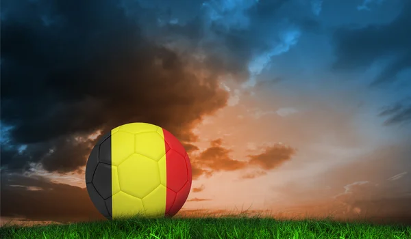 Football in germany colours — Stock Photo, Image