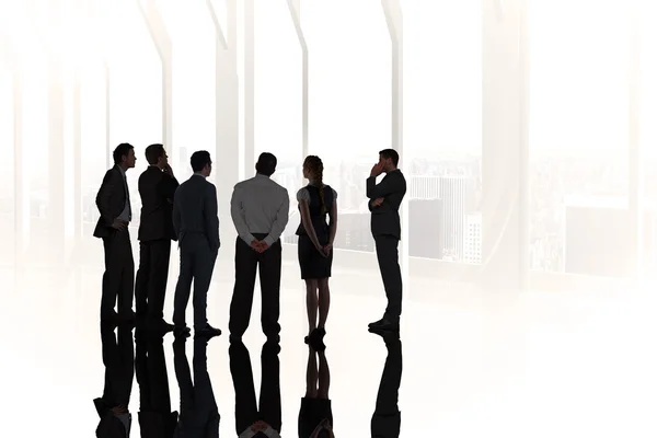 Business colleagues standing — Stock Photo, Image