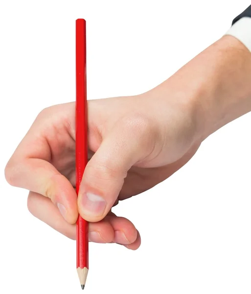 Escritura a mano con lápiz Imagen de stock