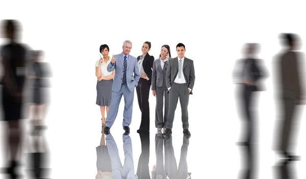 Composite image of business people — Stock Photo, Image