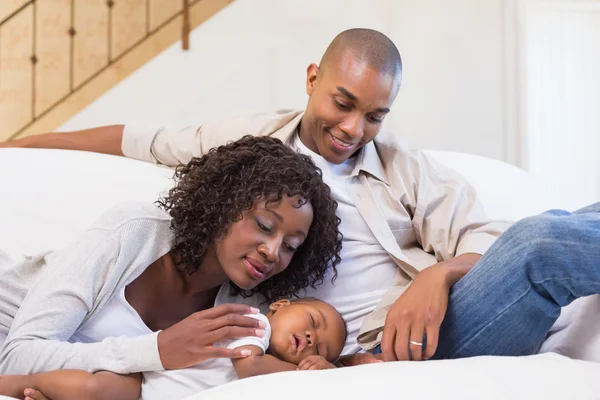 Adorable baby boy sleeping — Stock Photo, Image