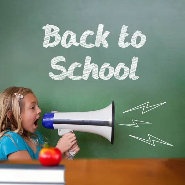 Gesamtbild der Botschaft "zurück zur Schule" — Stockfoto