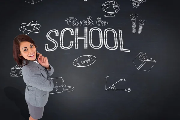 Thoughtful businesswoman — Stock Photo, Image