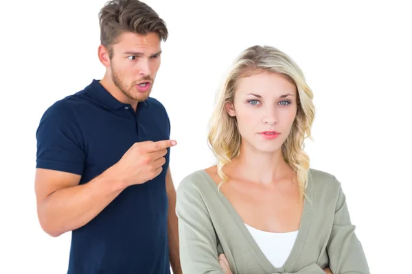 Young couple having an argument — Stock Photo, Image