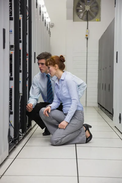 Team of technicians — Stock Photo, Image