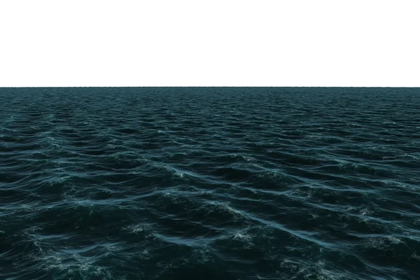 Digitally generated Dark blue ocean — Stock Photo, Image